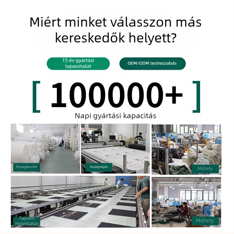 Személyre szabott vászon táska logónyomással, környezetbarát, nagy kapacitású