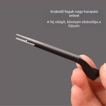 Gyermekeknek világító fülkanál látható cerumen-húzóval, kiváló minőségű szilikon, újratölthető professzionális fültisztító eszköz