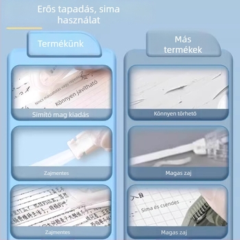 Deli csendes javító szalag általános iskolások számára, esésálló, nagy kapacitású