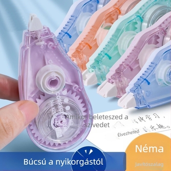 XZ101 Színes korrektor szalag – értékcsomag diákoknak, nagy kapacitású, tartós és leesésálló