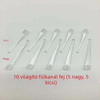 Világító fülkanál fej csavaros interfésszel