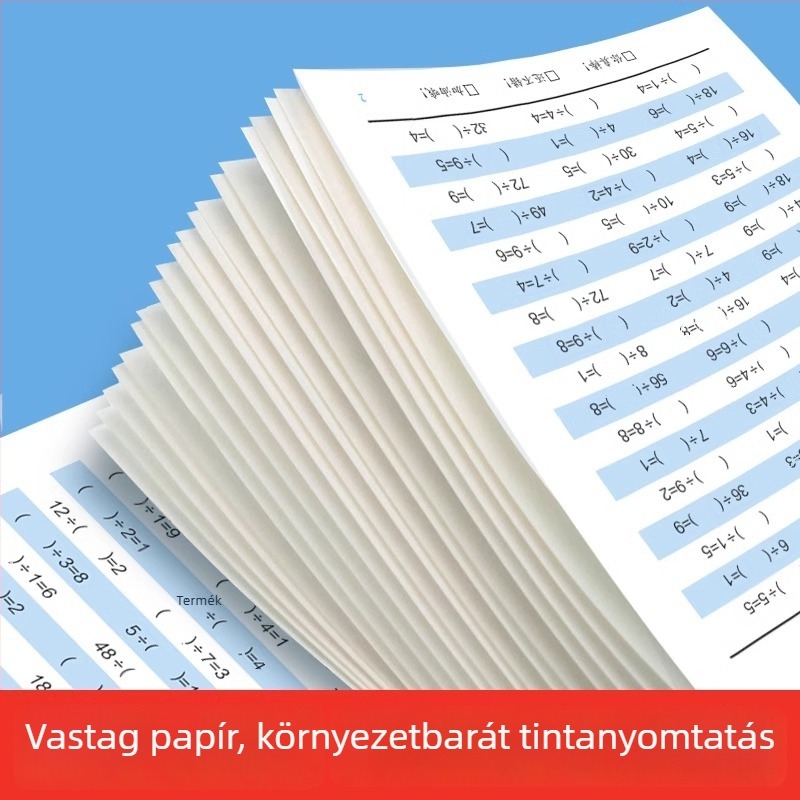 Másodikosoknak szóló szóbeli gyakorló kártyák: szorzótábla és osztás – napi gyakorlás