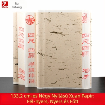 Xuan papír kalligráfiához és hagyományos kínai festészethez, 34 × 68 cm-es lapok