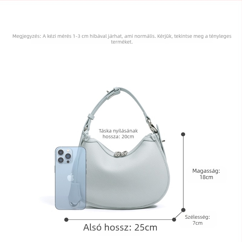 Női kézitáska vállon átvethető és crossbody stílusban, 2026 tavasz-nyár – minimalistikus dizájn, magas minőség, niš dizájn, nagy kapacitás