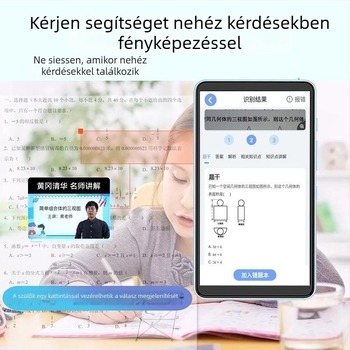 Ötödik generációs AI zseb‑tanuló eszköz angol nyelv tanulásához ismétlő és hallgatásos lejátszás funkcióval, diák tablet