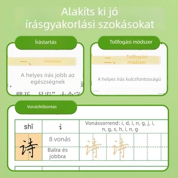 2026 Általános iskola Kínai nyelv szinkronírás gyakorlófüzet, 1–6. osztály, második félév