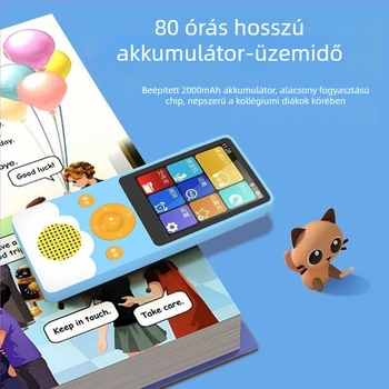 Hordozható angol hallásgyakorló készülék diákoknak — nyelvtanulási segéd és hallásfejlesztő
