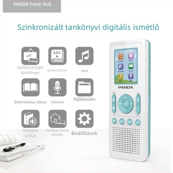 Panda angol nyelvtanuló készülék MP3-lejátszóval és felvevővel, modell F391