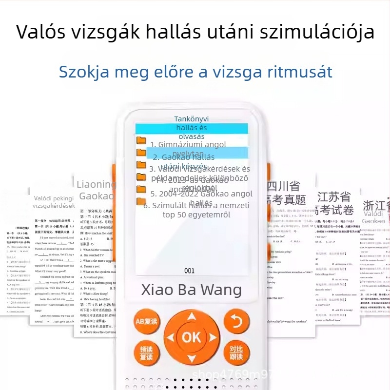 Subor A2 angol nyelvi gyakorló eszköz ismétlő funkcióval