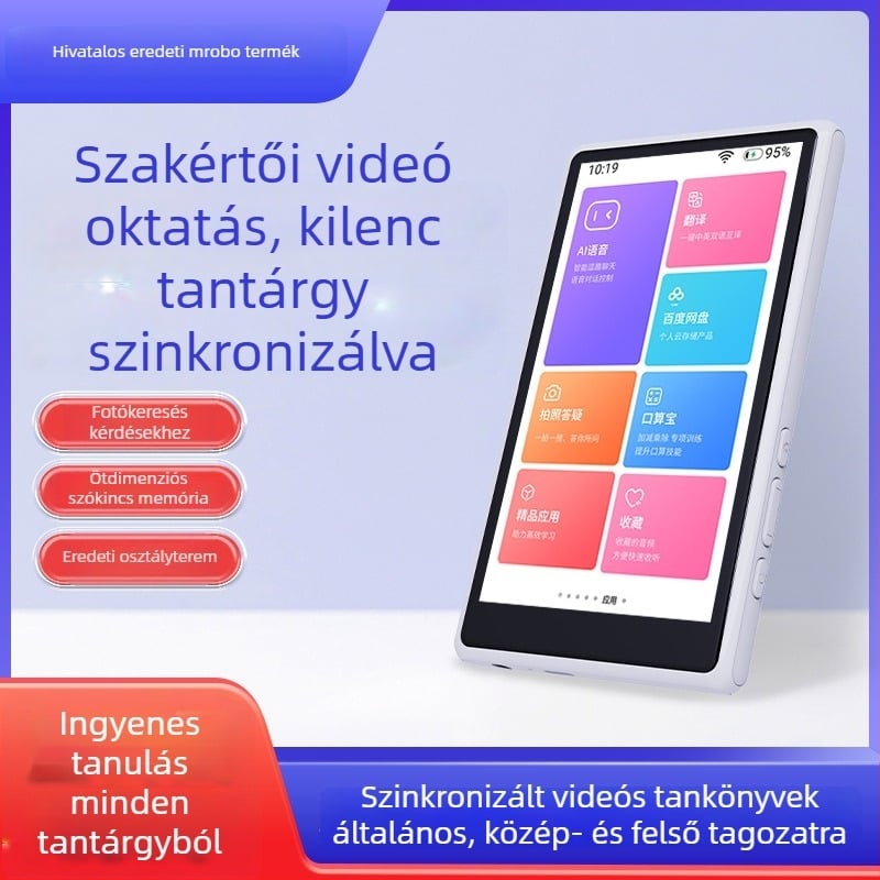 Meibo X20 zseboktató eszköz ismétlővel, hallgatási segéddel, hordozható angol nyelvtanulás és szókincs szinkronizálása minden tantárgyhoz
