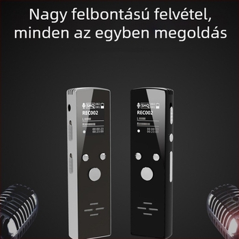 MP3 lejátszó érintéses felvétellel, hangrögzítő, tanulást segítő ismétlő és távoli zajcsökkentés