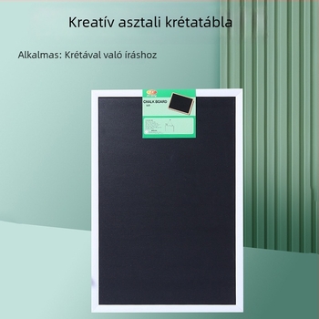Nem mágneses MDF/keményfa író tábla irodába, oktatásra és értekezletekre; üzenőtábla és gyermekrajzok számára