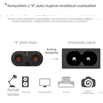 Panda többfunkciós kazettás felvevő CD/VCD/DVD-vel, rádióval és AC tápkábellel