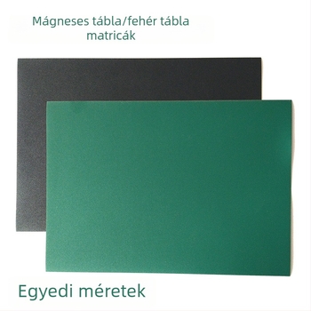 Mágneses fekete tábla oktatási tábla puha zöld felülettel, hűtőre használható mágneses írófelület, vágásra alkalmas