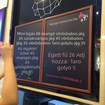 Vintage mágneses függő fekete tábla, vertikális oktatási és rajz felülettel, kávézó‑ és étterem számára, menü és üzenetek, 40×60 cm