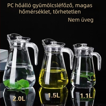Akril italos kann sörre és röviditalokra, kacsaszájú kifolyóval, hideg vízhez, hőálló és törésálló
