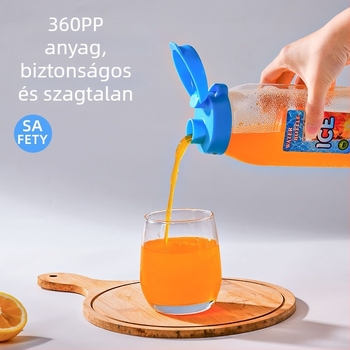 900 ml-es műanyag italos palack háztartási használatra, hideg vízhez, gyümölcslé pohár, 1,2 L