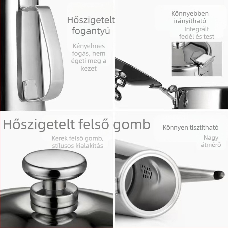 Rozsdamentes acélból készült hidegvíz-kanna kalapált textúrával, 1,5 L/2 L kapacitás, étterem, bár és szálloda számára