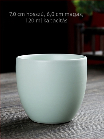 Egypoharas kerámia teáscsésze kemencés glazúrral, retro stílusú személyes teáscsésze, kis boros pohár otthonra