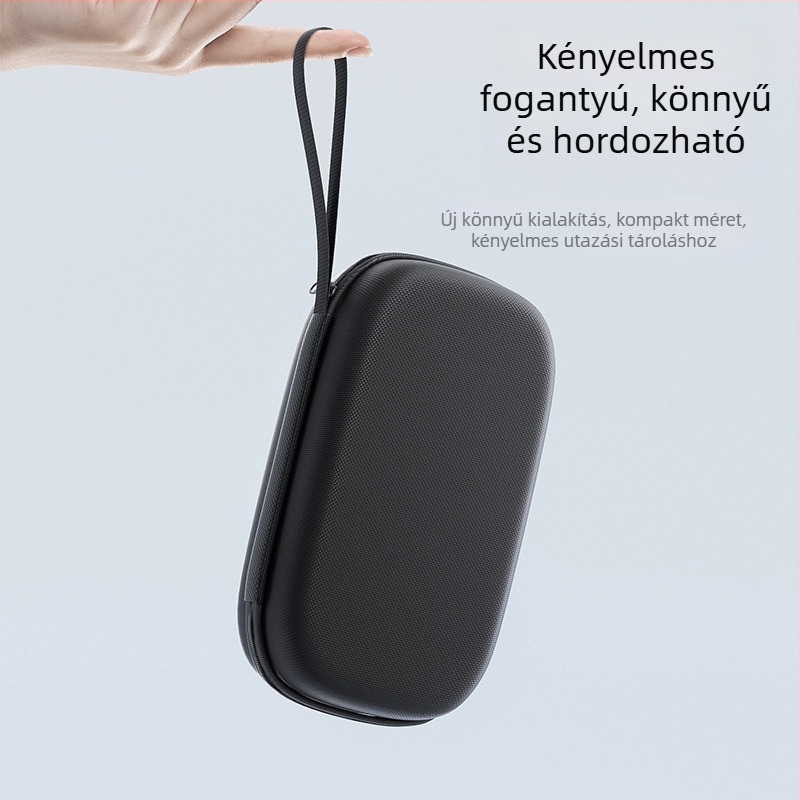 Eva Adatkábeltároló doboz, fülhallgató és merevlemez — ütésálló kemény burkolat, hordozható töltő szervező