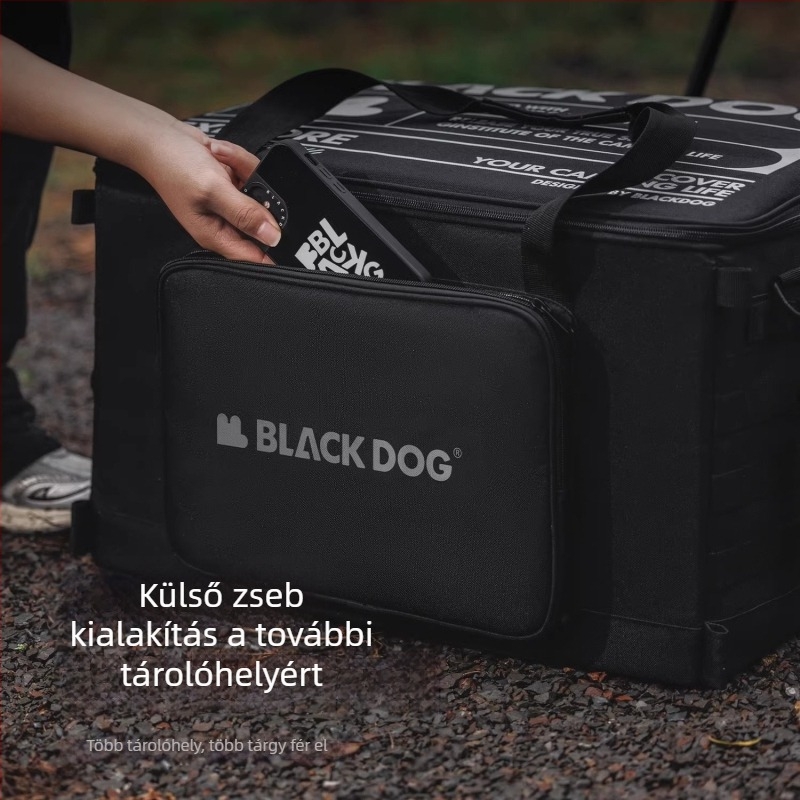 Blackdog Kempingfelszerelés tároló táska, nagy kapacitású, összehajtható
