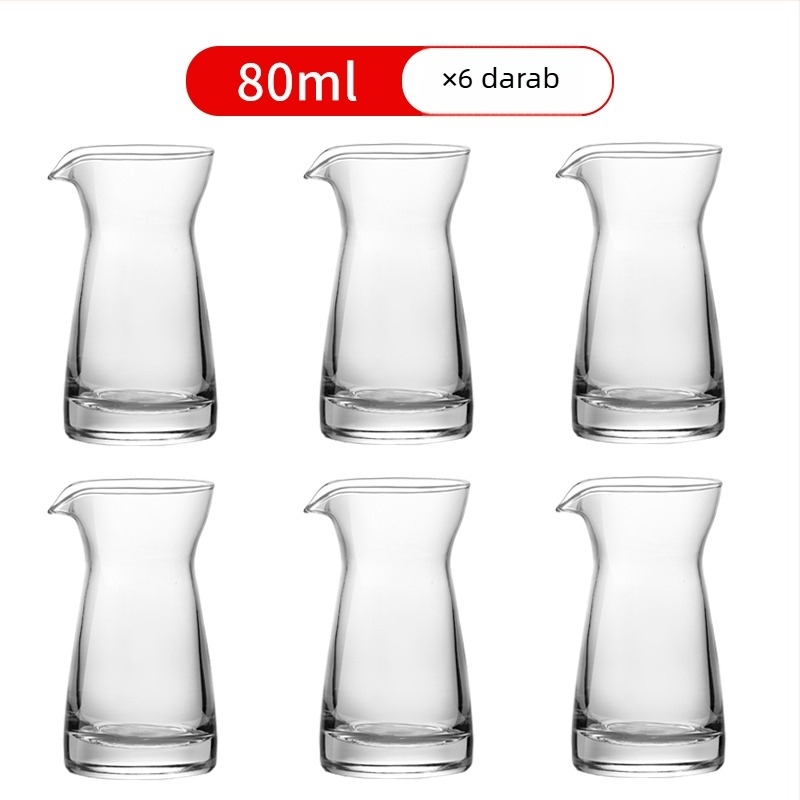100 ml graduált üveg italadagoló készlet, otthoni és professzionális használatra