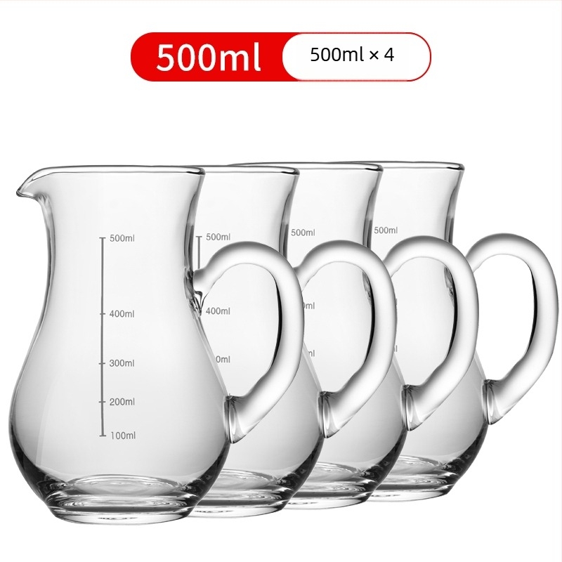 100 ml graduált üveg italadagoló készlet, otthoni és professzionális használatra
