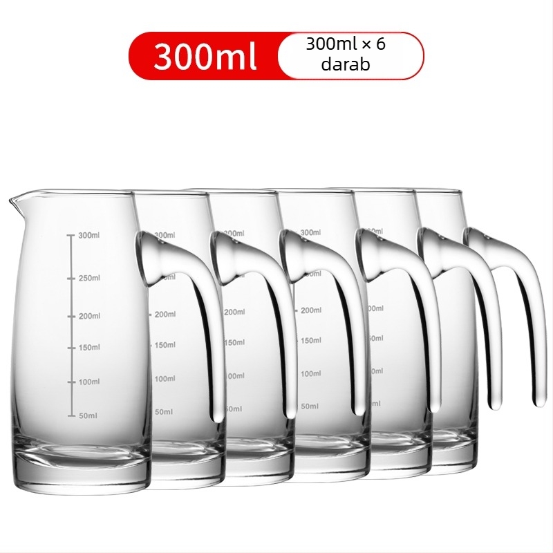 100 ml graduált üveg italadagoló készlet, otthoni és professzionális használatra