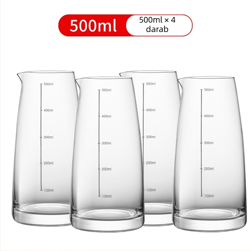 100 ml graduált üveg italadagoló készlet, otthoni és professzionális használatra