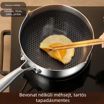 Xueping rozsdamentes acél tejfőző, babatáplálékhoz, háztartási többfunkciós fazék bevonat nélkül