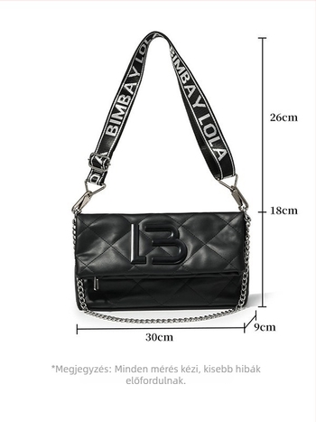 Női városi stílusú crossbody táska, nagy kapacitással, mindennapi használatra