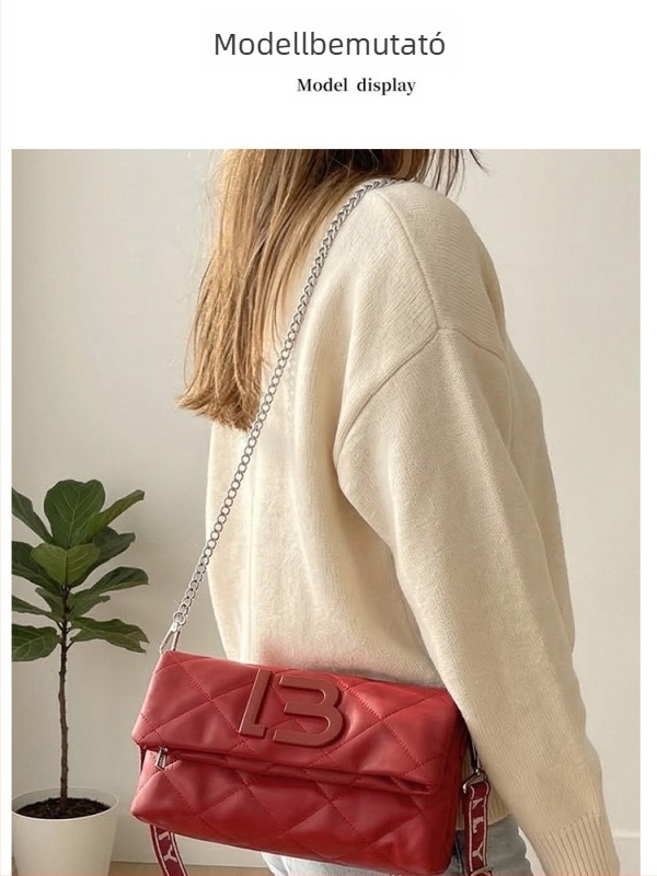 Női városi stílusú crossbody táska, nagy kapacitással, mindennapi használatra