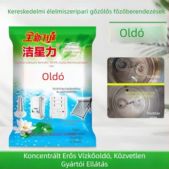 Vízkőoldó tisztítószer gőzölt sütőhöz és kazánhoz – edények aljának tisztítója