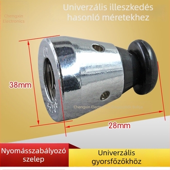 Univerzális nyomáscsökkentő szelep nyomásos edényhez, kilépő fej 80 kPa