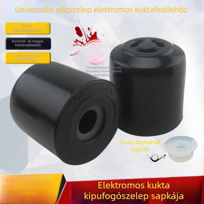 Midea elektromos nyomásfőző edény kiáramló szelepe, modell MY-QC50A5, nyomáskorlátozó szelep és biztonsági szelep, YL60 EASY203