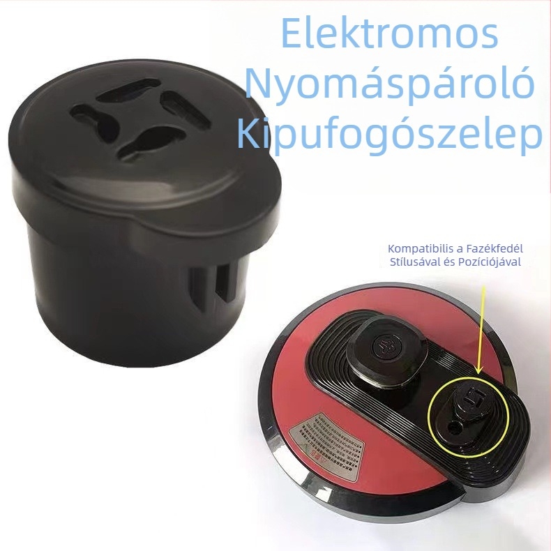 Elektronikus nyomásfőző edényhez tartozó készlet: nyomáskorlátozó szelepek, kipufogó szelep és biztonsági szelep, modell CYSB50YCW10D-100