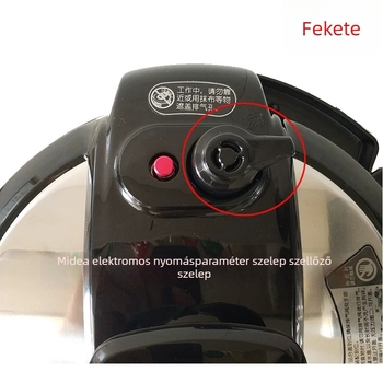 Midea elektromos nyomásfőzőhöz tartozó kipufogó szelep — nyomáskorlátozó szelep, gőzszelep, kalapácsos szelep (modellek MY-CD5026P / WQC50A1P)