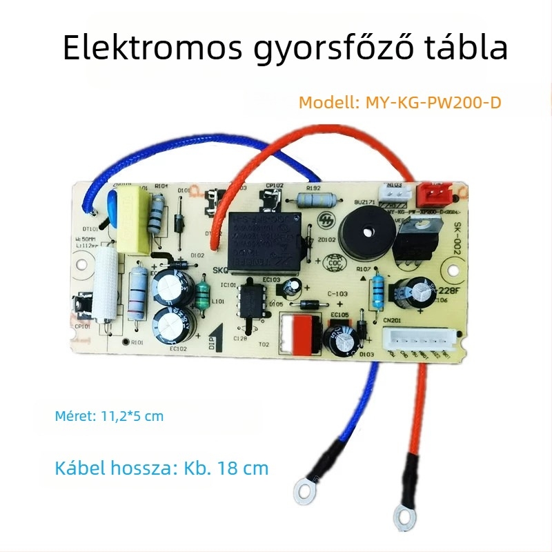 Tápegység panel elektromos nyomásfőzőhöz, modellek 502A1, MY-12CS503A, MY-12CS603A