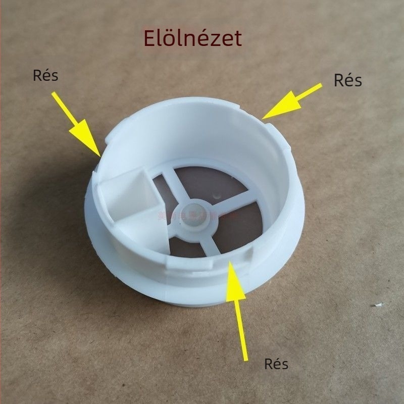 Félbevágott rizsfőző kipufogó szelep, 4,7 cm, háromszög‑hemisferikus dizájn, kiegészítő rizsfőzőhöz