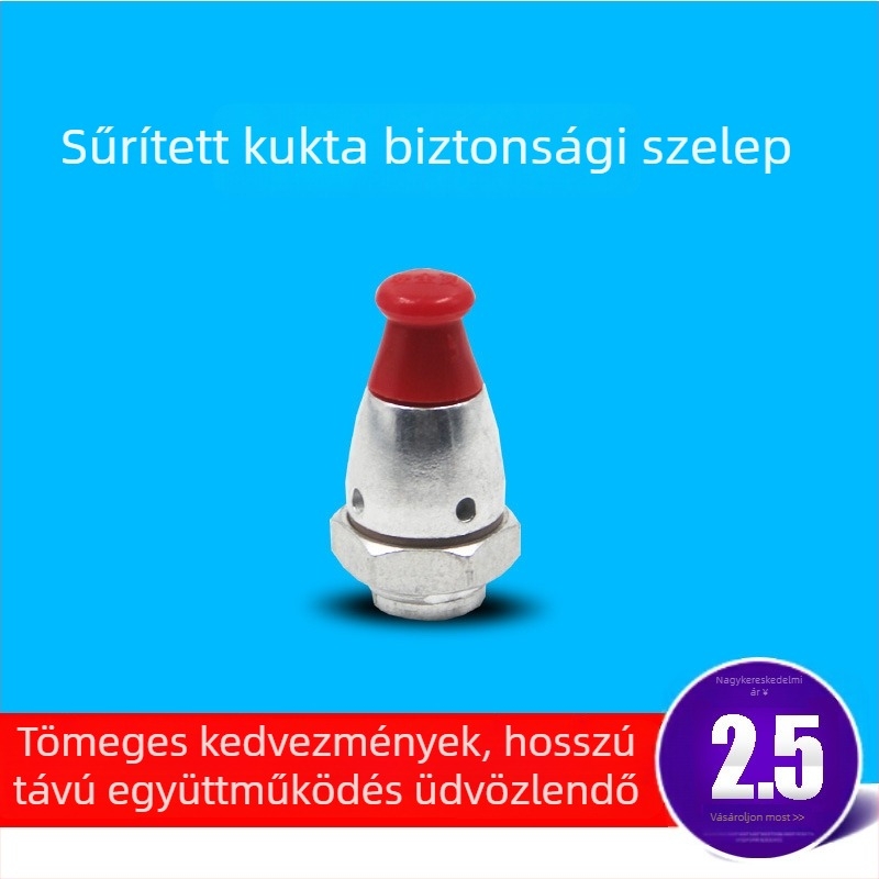 Nyomásalatti edény kiegészítők: biztonsági szelep, riasztó szelep, univerzális a Shuangxi Aishida Little Helper márkához