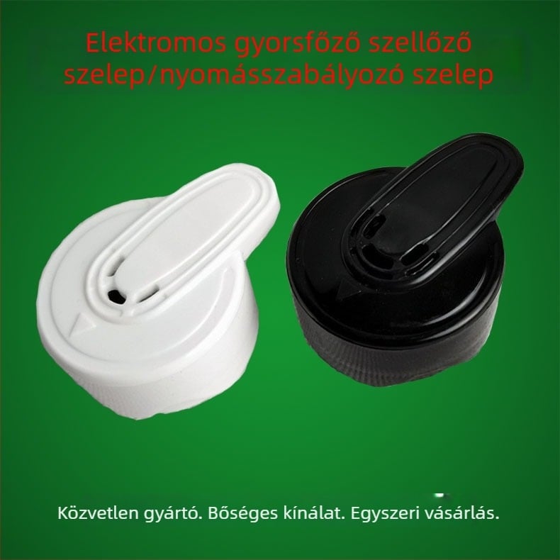 Elektromos kukta kipufogó- és nyomáscsökkentő szelep kiegészítő a fedélhez