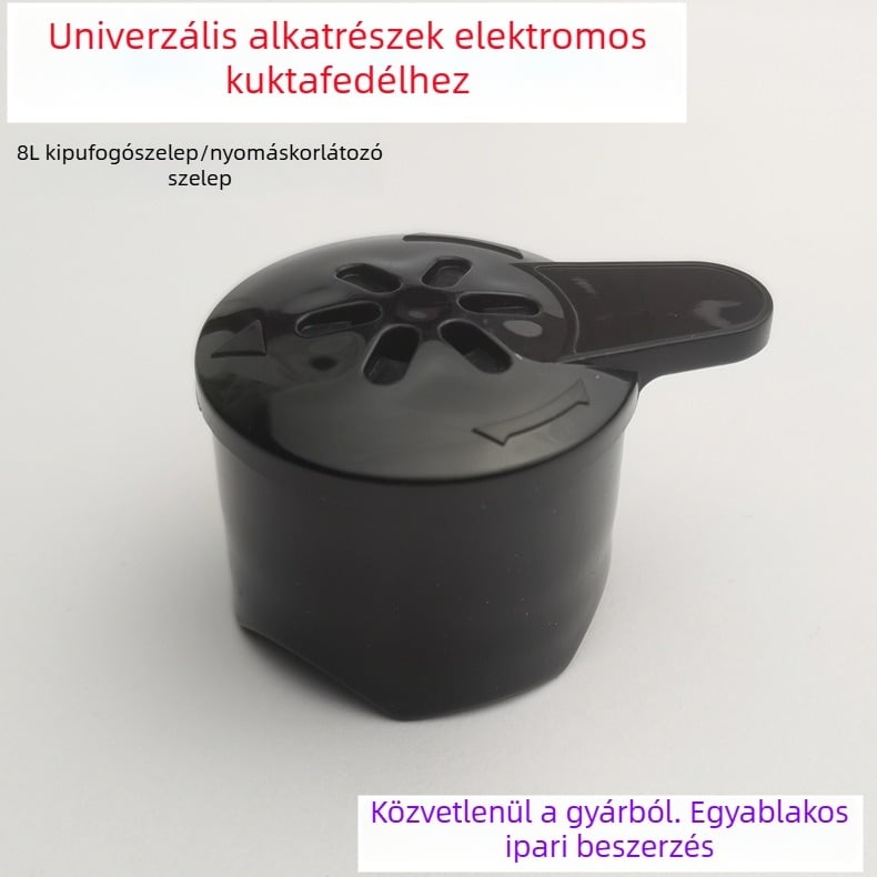 8 literes elektromos nyomás alatti kukta szellőző szelepe, tömítő súly és nyomáscsökkentő szelep