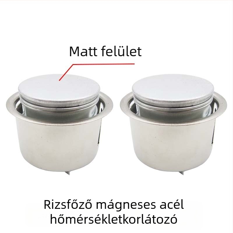 Mágneses acélból készült rizsfőző készülékhez kiegészítők: hőmérséklet-szabályozó, magas teljesítményvédelmi körkapcsoló, körkapcsoló
