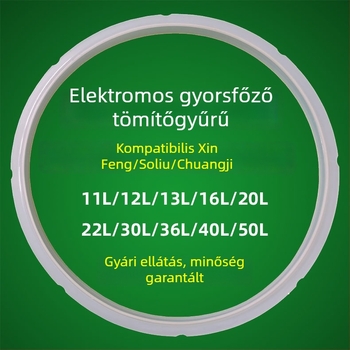 Xinfeng elektromos nyomásfőzőhöz tömítőgyűrű – 13L/16L/24L/26L/40L, gumitömítés, kiegészítők