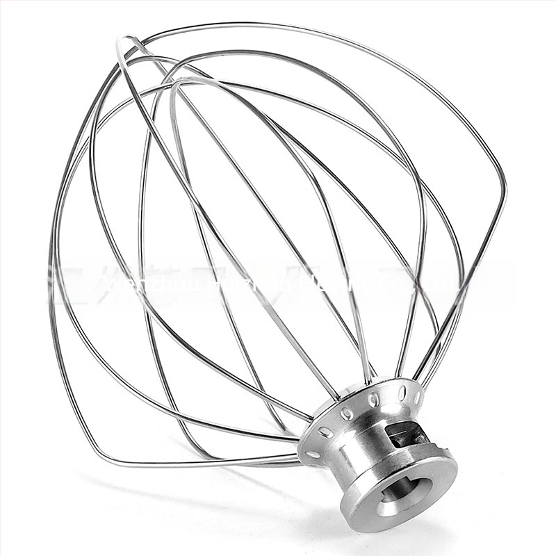 KN256WW Rozsdamentes acélból készült tojáshabosító kiegészítő KitchenAid 6QT tálemelő mixerhez