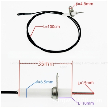 Sütő Piezo gyújtó készlet – Piezo gyújtó 1–2 kimenettel
