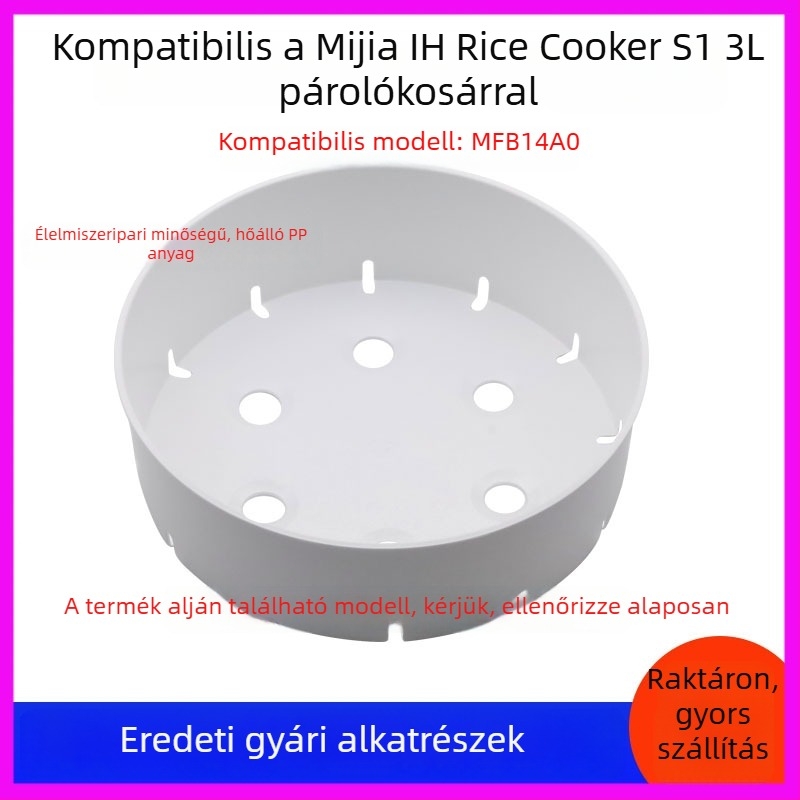 Mijia IH S1 rizsfőzőhöz gőzölő kosár, 3L, eredeti kiegészítők, modell MFB14A0
