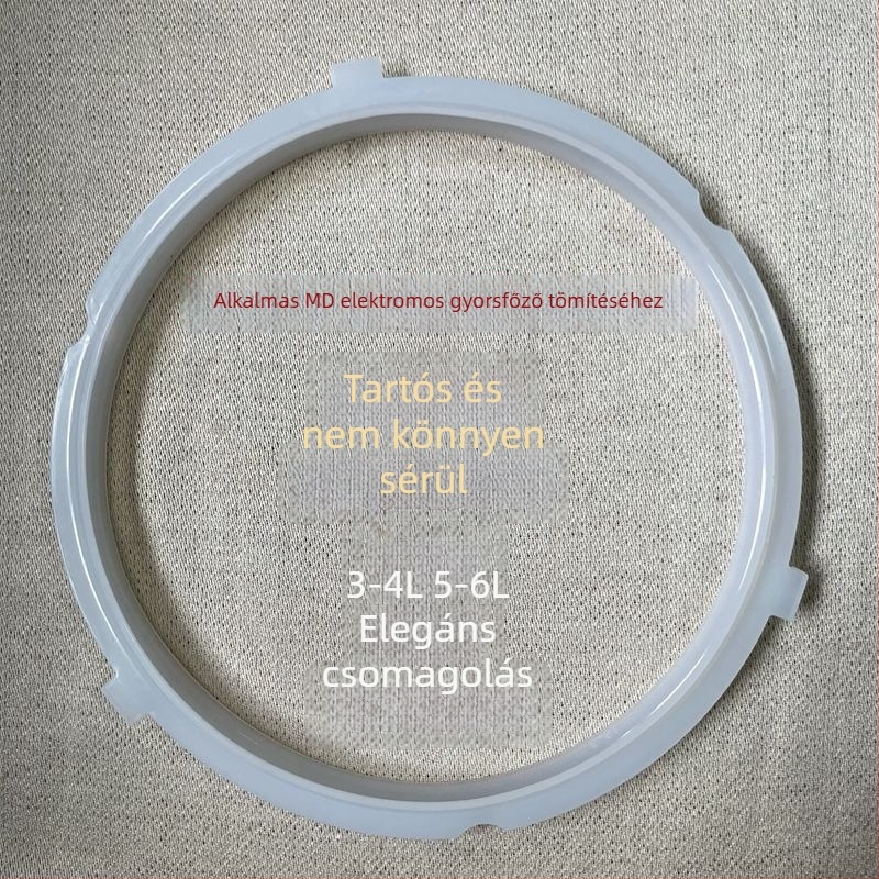 Elektromos nyomás alatti edény tömítőgyűrű MD modellekhez, 3-4L és 5-6L, 3- vagy 4-csattal