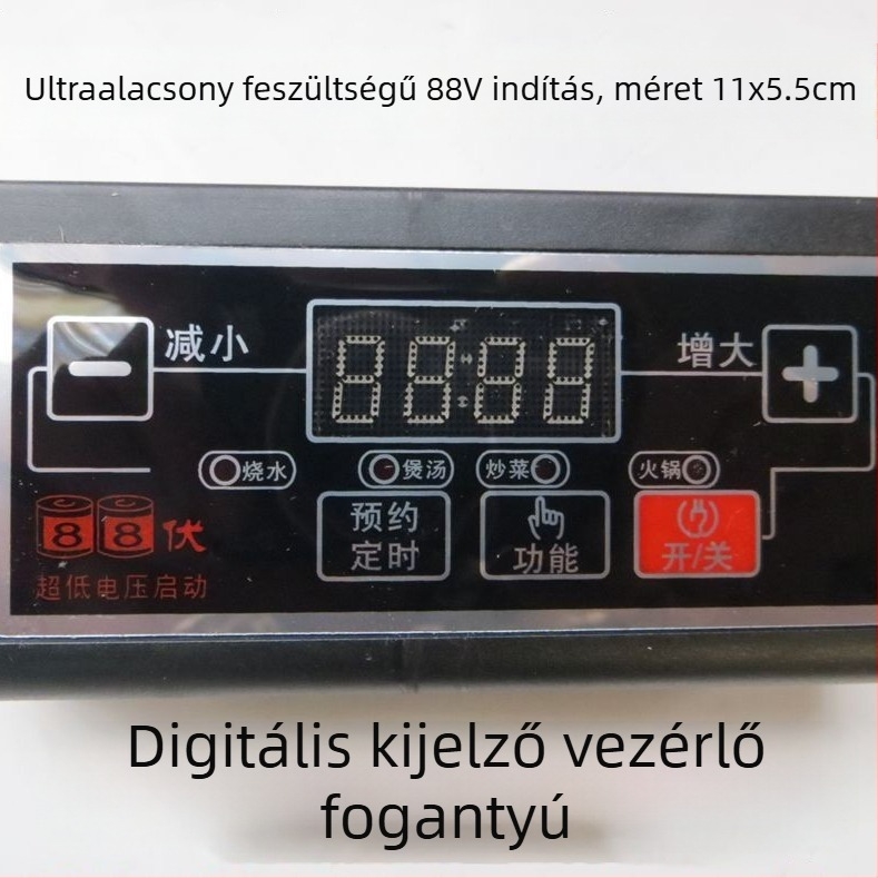 Universális indukciós főzőlap vezérlőpanel és javítópanel, alaplap módosításokhoz és kiegészítők