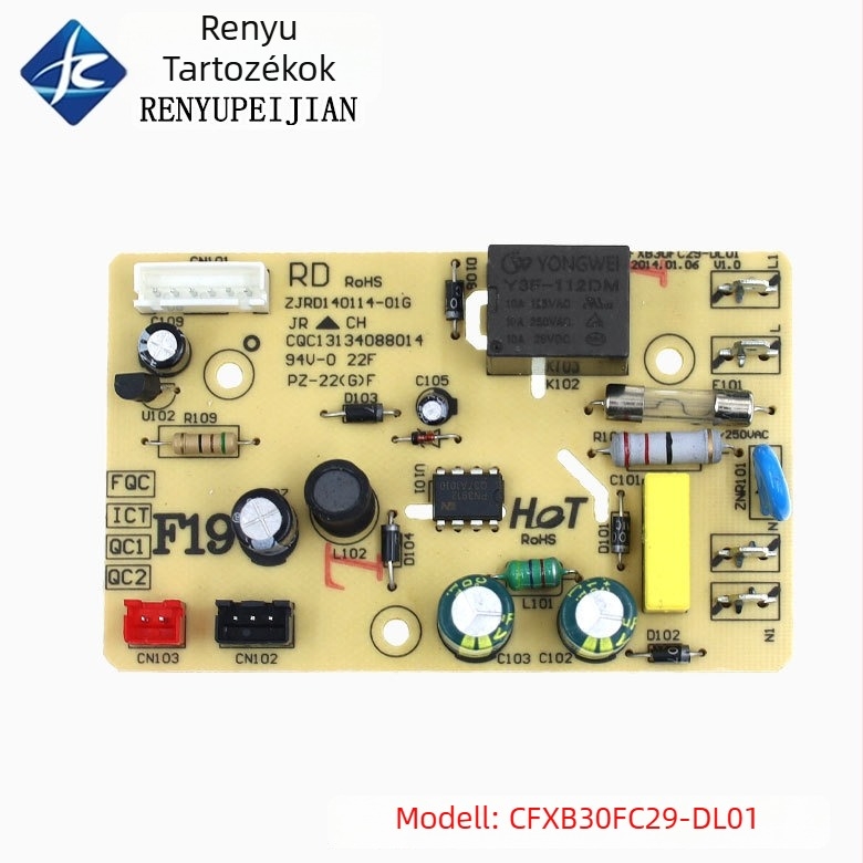 Új rizsfőző kiegészítők – tápegység- és főlap modellekhez CFXB30, 40, 50, FC19, FD19, FC18, FC29